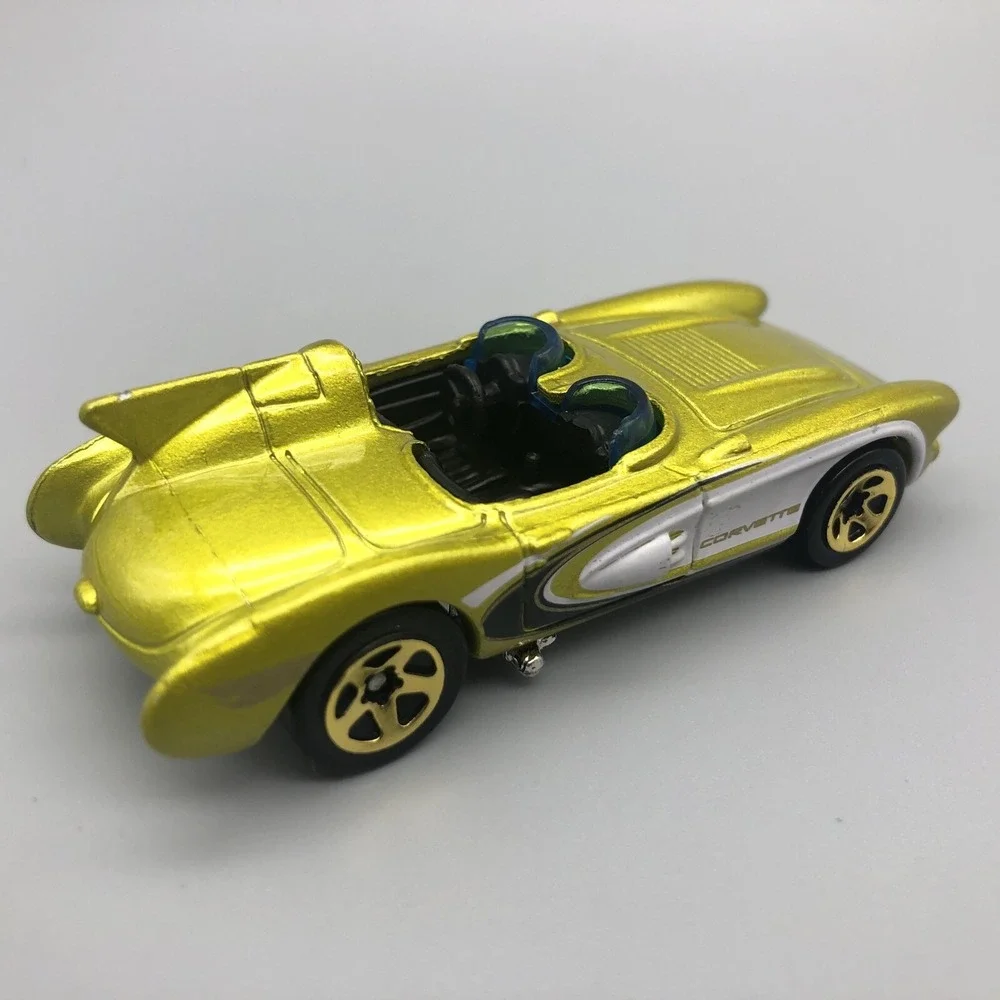 Hot Wheels  Chevrolet Chevy‎ Corvette SR-2 SR2 Diecast Car Acid Green 1/64 Scale